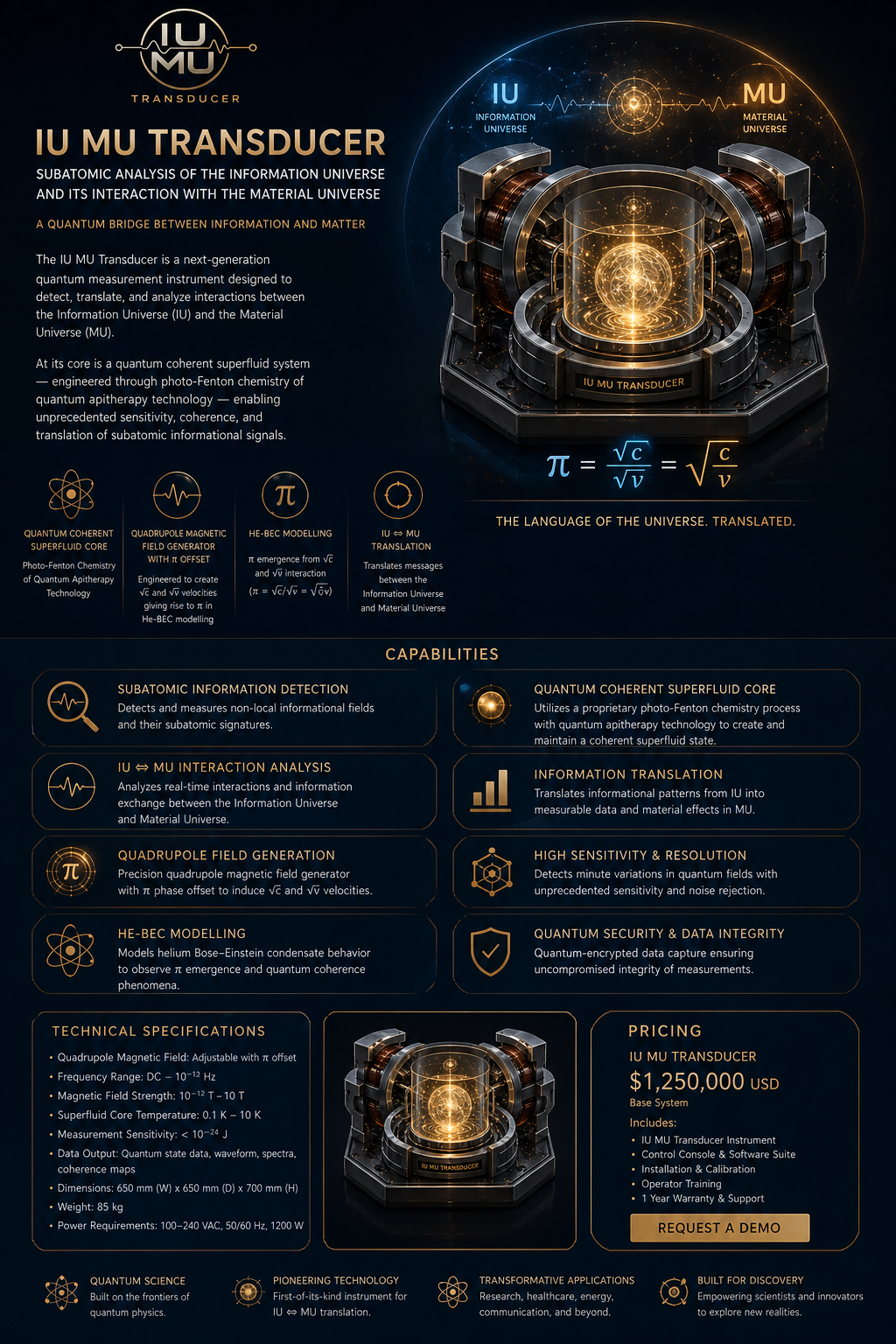 Next-gen quantum IU MU Transducer technology